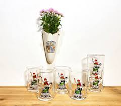 Set Kröv Mosel Wall Vase With 6 Pcs