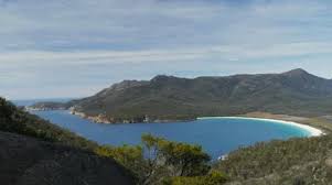 Wineglass Bay Lookout Stock Footage