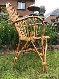 Rattan Armchair 1950s For At Pamono