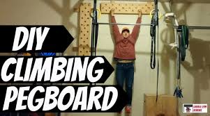 Diy Climbing Peg Board Garage Gym Reviews