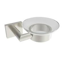 Crater Glass Soap Dish Ico Bath