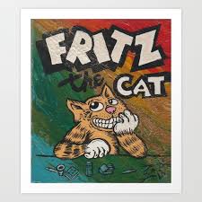 Fritz The Cat By David C J Bunn Art