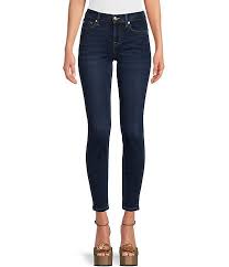 Icon Ankle Mid Rise Skinny Fit Jeans