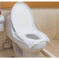 Translucent Plain Paper Toilet Seat Cover