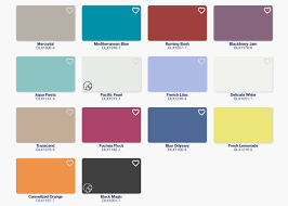 Dulux 2021 Paint Colour Palette