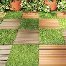 Pack Of 4 Grass Tiles Coopers Of