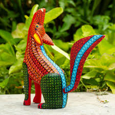 Hand Painted Wooden Alebrije Cool