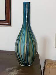 Drop Vase Hand Blown Art Glass Vase