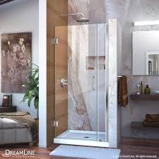 Unidoor 29 37 Hinged Shower Door