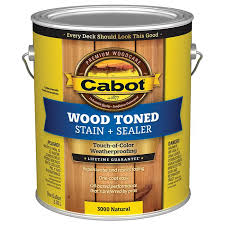 Natural Wood Toned Deck Siding Stain