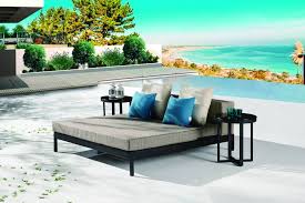 Barite Modern Outdoor Chaise Lounge