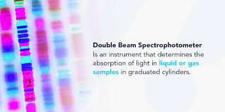 double beam spectrophotometer