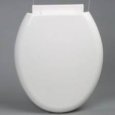 Cibol White Plastic Toilet Seat Cover