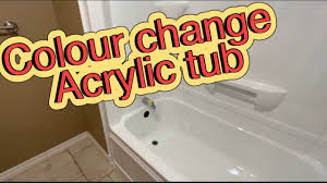 Colour Change Fiberglass Acrylic Tub