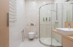 Glass Partitions In The Shower Room