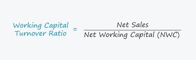 Working Capital Turnover Formula