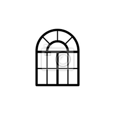 Window With An Arch Icon Element Of