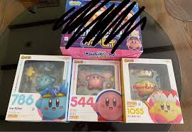 kirby nendoroid set kirby ice beam