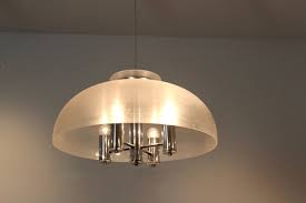 Acrylic Glass Dome Pendant Lamp