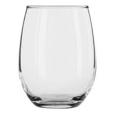 9 Oz Libbey Reg Stemless Wine Glasses