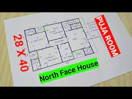 28 X 40 House Plans North Facing 28 X