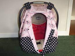 Bow Car Seat Canopy Cover