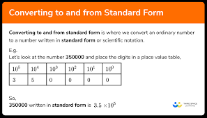 Standard Form Calculator Gcse Maths