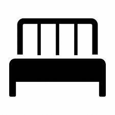 Bed Furniture Metal Icon
