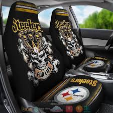 Skull King Car Seat Covers