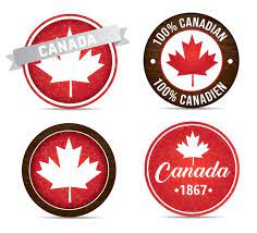 Canada Flag Stock Vector By