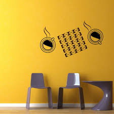 Wall Decal Coffee Labels 1 Decoration
