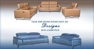 Latest 4 Seater 7 Seater Sofa Designs