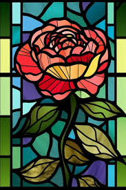 Premium Photo A Stained Glass Window