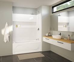 Alcove Tub Wall Kit In White Wall