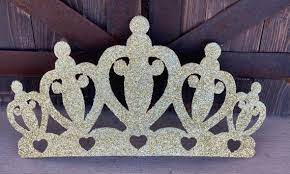 Glitter Crown Canopy Wall Decor Crown