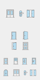 15 Door Icons In 2023 Simple Line