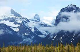 Canadian Mountains Wallpaper Mural Hovia