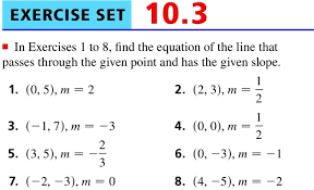 Solved Exercise Set 10 3 In Exercises