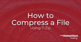 How To Compress A File Using 7 Zip