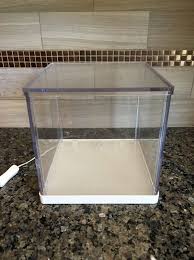 Ikea Synas Glass Cube Display Case