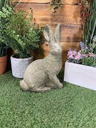 Stone Garden Large Traditional Hare