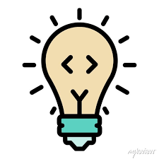 Light Bulb Vector Icon Posters