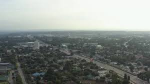 Aerial View Of Lusaka Cityscape Zambia