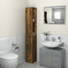 Bathroom Cabinet Smoked Oak 25x26 5x170