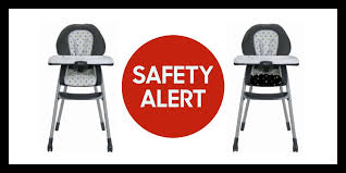 Graco High Chairs Recalled After