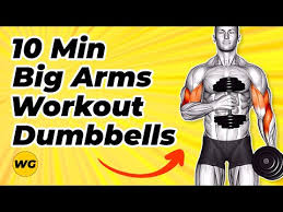 10 Minute Arm Workout Dumbbells Only