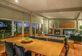 mid century modern with exposed steel