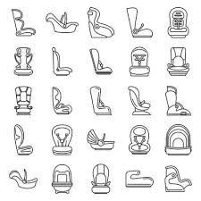 Car Seat Icon Vector Art Icons And