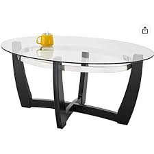 Moderion Glass Coffee Table With Solid
