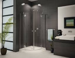 Small Corner Shower Enclosure Curved